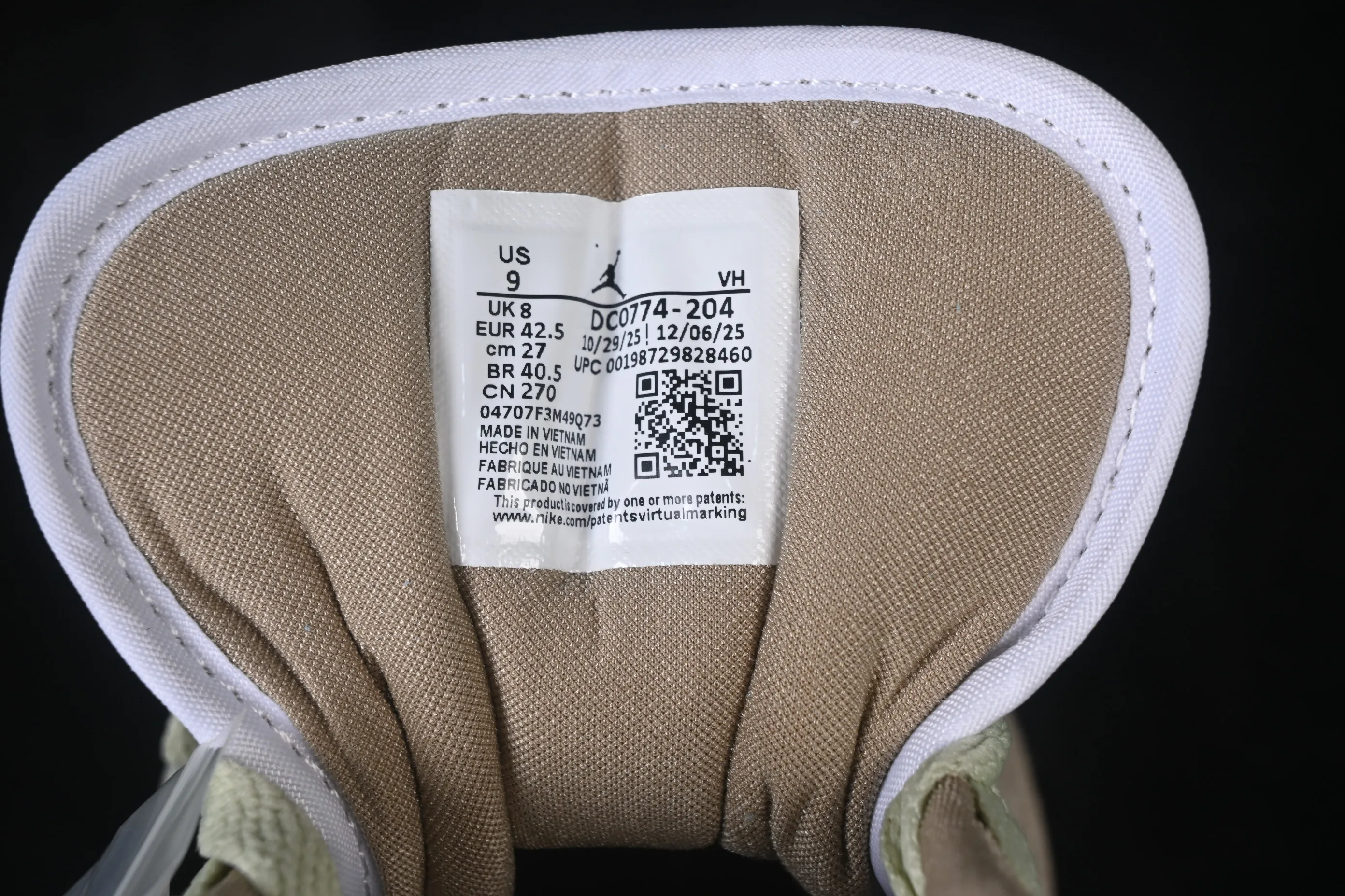 All categories Air Jordan Jordan series basketball shoes Air Jordan 1 Low Air Jordan 1 Low AJ1 Joe 1 low-top retro culture basketball shoes DC0774-204